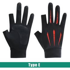 Black Fishing Gloves Greenzech Black Red Fishing Catching Gloves