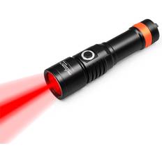 Dykkerlygte D530RB Rød Stråle 210 Lumen