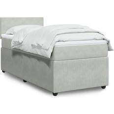vidaXL 3289932 Light Grey Sängpaket 90x200cm