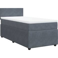 vidaXL 3289933 Dark Grey Sängpaket 90x200cm
