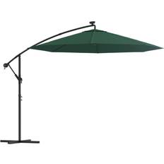 VidaXL Parasoll & Tillbehör vidaXL Hanging Parasol with LED - Green 300cm