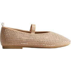H&M Embellished Flats - Beige