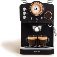 Thera Retro Matt Black Wood