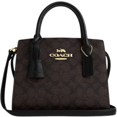 Coach Andrea Carryall In Signature Canvas - Beige