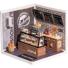 DIY Miniature Golden Wheat Bakery House