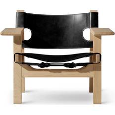 Fredericia Furniture The Spanish Black Lænestol 67cm