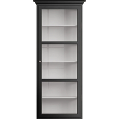 LINDEBJERG DESIGN Classic V4 Black Vitrinskåp 78x171cm