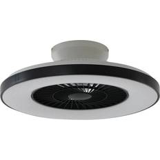 Lindby Paavo LED Smart Ceiling Fan Black/White