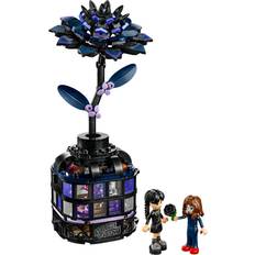 Lego flower LEGO Wednesday Black Dahlia Flower 76784