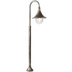 QAZQA Dæmpbare Bedlamper QAZQA Smart Udendørs Lanterne Antik Guld 125 cm IP44 Bedlampe