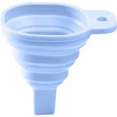 Blue Funnels Tlily Novelty Silicone Folding Blue Funnel