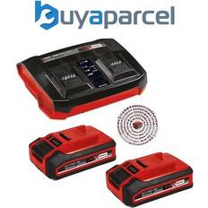 Einhell 18V 4.0Ah Plus Starter Kit 2 Dual Port Twin Charger