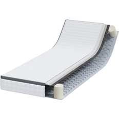 VidaXL Foam Mattress vidaXL Mattresses White Grey 80 x 200 cm Polyether Matress