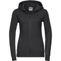 Russell Authentic Zipped Hood Jacket - Black