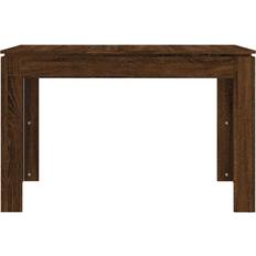 vidaXL 815389 Brown Oak Spisebord 60x120cm