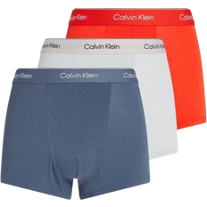 Calvin Klein Men's Icon Relaxed Boxers 3-pack - Vintage Indigo/Micro Chip/White