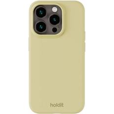Holdit Silicone Case for iPhone 15 Pro Biscotti