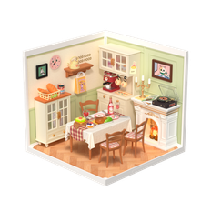 DIY Miniature House Super Store