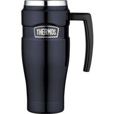 Thermos Koppar & Muggar Thermos Stainless King With Handle Midnight Blue Termosmugg 47cl