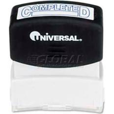 Stamps & Stamp Supplies Universal Message Stamp Pre-Inked Re-Inkable Blue Ink