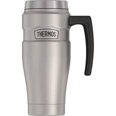 Thermos Stainless King With Handle Matte Stainless Steel Travel Mug 15.9fl oz