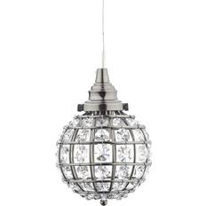 Silver Fönsterlampor Oriva Chrystal K9 Black Nickel Fönsterlampa ∅ 10cm