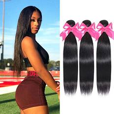 Hair Wefts on sale Romface Brazilian Straight Hair Bundles 300g