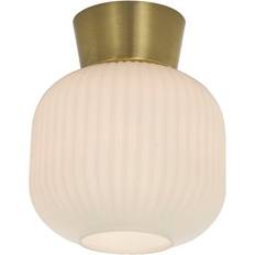 Aneta Vanja White/Matt Brass Takplafond ∅ 20cm