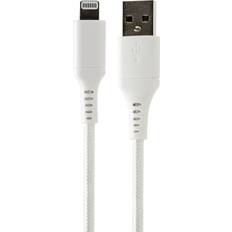 USB-A to Lightning Cable White