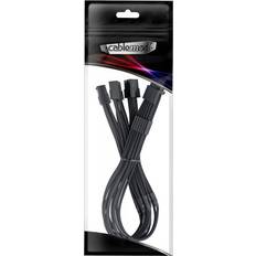 CableMod Pro ModMesh 12VHPWR PCI-e Cable Extension Black