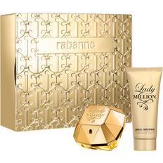 Rabanne Lady Million EDP 80 ml with Bodylotion 100 ml