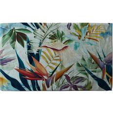 Green Kitchen Towels Tropical Plants Stylish One Size Kitchen Towel Green