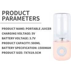 Blenders Tlily Portable Electric USB Mixer Juicer 500ML