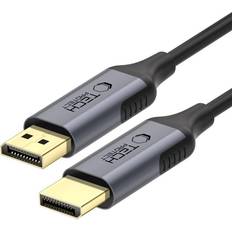 Displayport kabel 1.4 4k 2 meter Tech-Protect 2m 4K 60Hz DisplayPort 1.4 Cable