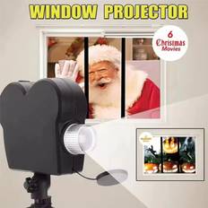 Goplushtoy 12 Movies Light Christmas Window Projector