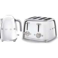 Toasters Smeg Kettle And 4 Slice Toaster Set
