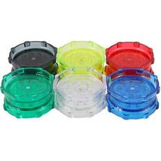 Cigarette Rolling Machines Aihontai 53MM 2 Layer Plastic Tobacco Grinder