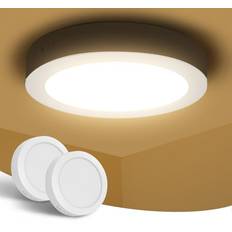 12W LED Lights 2 Pack 1300LM
