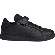 adidas Kid's Grand Court 2.0 - Core Black/Core Black/Grey Six