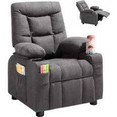 Kids Reclining Chair With Cup Holders