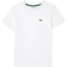 Lacoste Kid's Cotton T-shirt - White