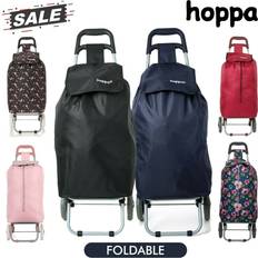 Hoppa Shopping Trolleys Hoppa Shopping Trolley Bag Cart Folding Market - Wheeled