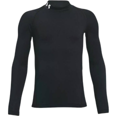 Under Armour Cold Gear Mock Long Sleeve - Black/White (1366373-001)
