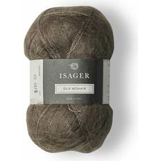 Isager Silk Mohair Black Plum 212m