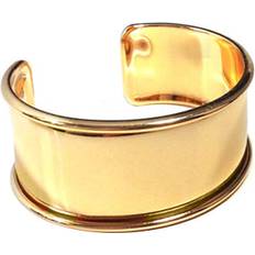Chunky Armbånd Forgyldt Forsølvet Messing 17cm