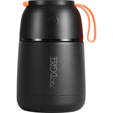 720°DGREE WunderJar Onyx Black Food Thermos 0.45L