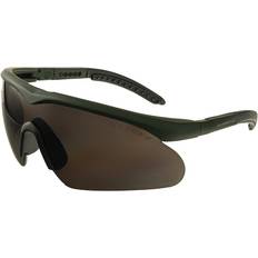 Swiss Eye Skjutglasögon säkerhetssolglasögon Raptor 3 - Rubber Green