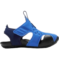 Nike Blue Sandals Nike Sunray Protect 2 TDV - Photo Blue/Black/Bright Crimson