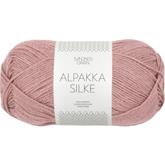 Sandnes Garn Alpakka Silke Gammelrosa 200m