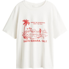 H&M Oversized T-shirt - White